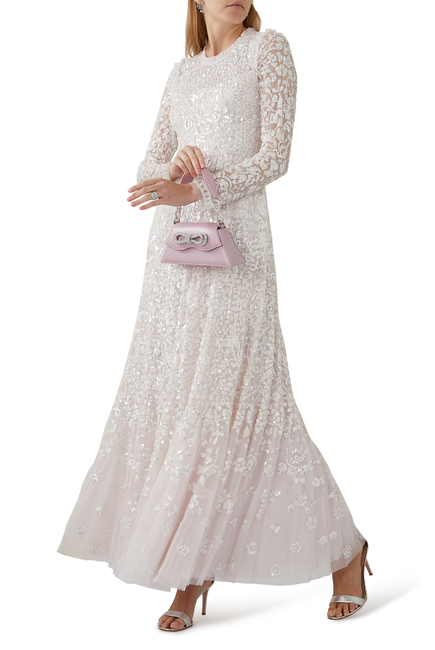 Amaryllis Embellished Gown